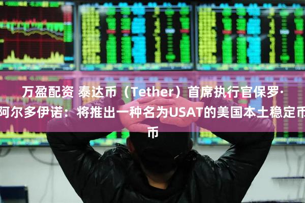 万盈配资 泰达币（Tether）首席执行官保罗·阿尔多伊诺：将推出一种名为USAT的美国本土稳定币